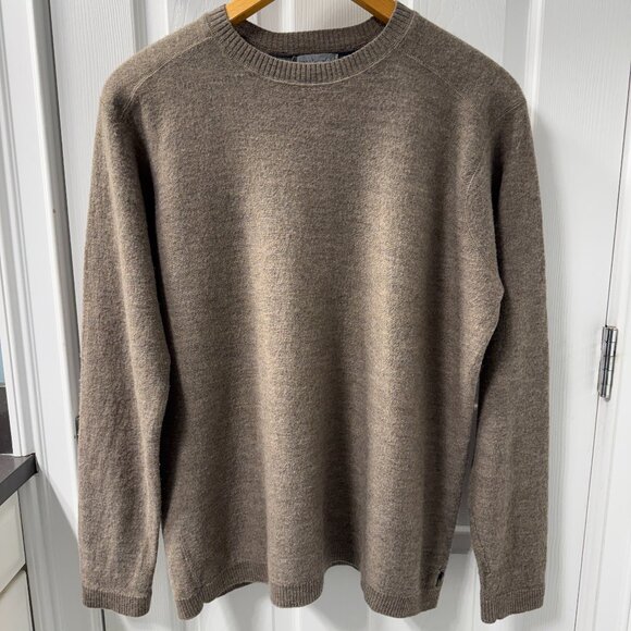 Smartwool Merino Wool Crewneck Sweater Tan Size XL - Picture 1 of 8